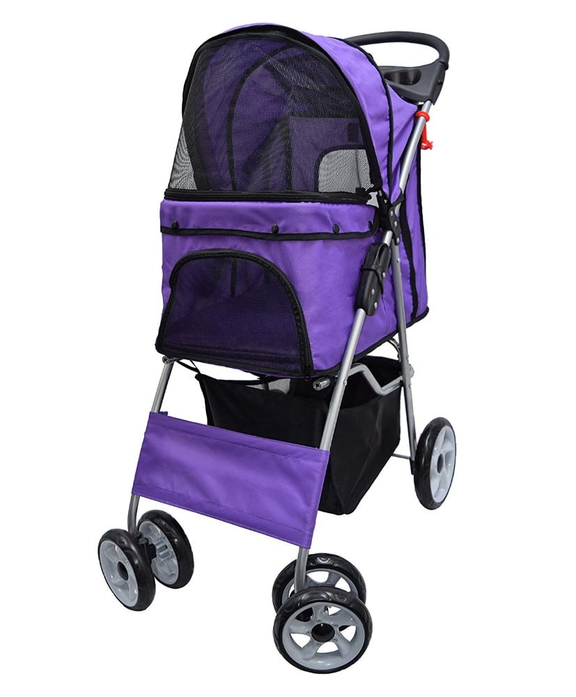 VIVO Four Wheel Pet Stroller, for Cat