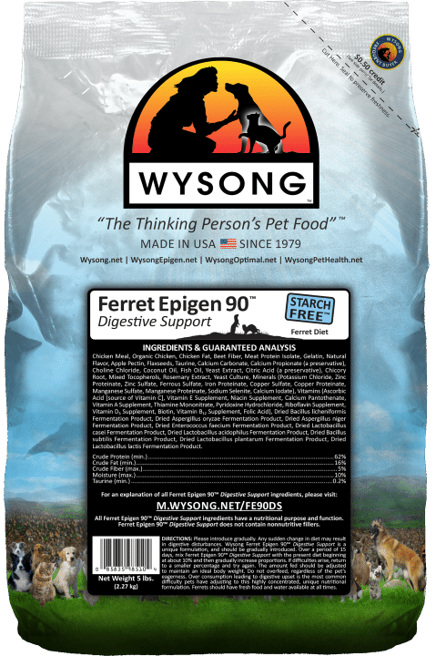 Wysong Ferret Epigen 90 Digestive Support - Dry Ferret Food