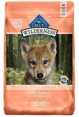 Blue Buffalo Wilderness High Dry Puppy Food with Chicken