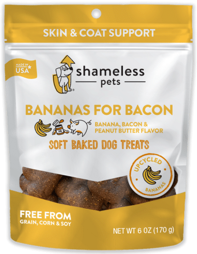 Shameless Pets Bananas for Bacon Soft Baked Treats