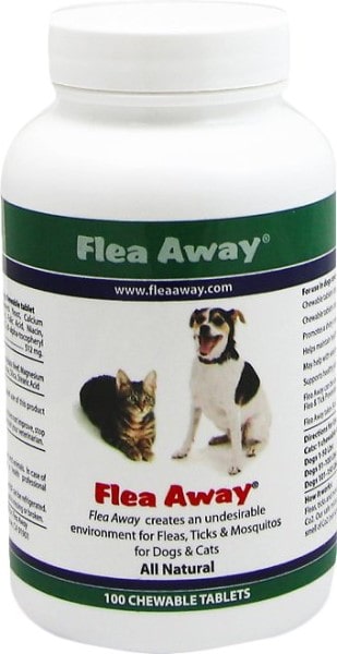 Flea Away Natural Flea, Tick and Mosquito Repellent for Dogs and Cats-min