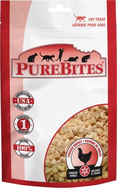 PureBites Chicken Breast Freeze-Dried Cat Treats-min
