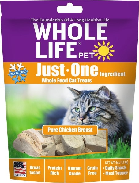 Whole Life Pet Just-One Single Ingredient Freeze-Dried Treats-min
