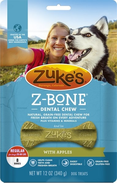 Zuke’s Z-Bones Dental Dog Treats-min
