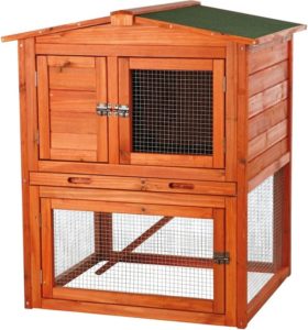 Trixie Rabbit Hutch with Peaked Roof-min