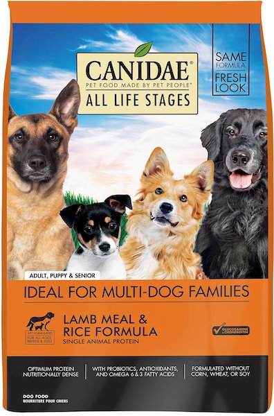 CANIDAE All Life Stages Lamb Meal & Rice Formula Dry Dog Food-min