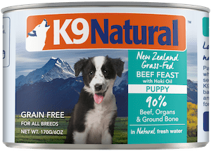 K9 Natural Grain-Free Puppy Canned Dog Food-min