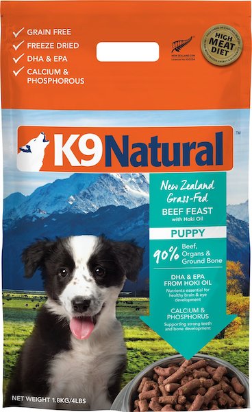 K9 Natural Grain-Free Puppy Freeze-Dried Dog Food-min