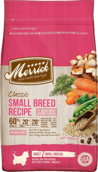 Merrick’s Classic Small Breed Dry Dog Food-min