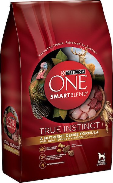 Purina One Smart Blend-True Instinct Natural with Real Turkey-min