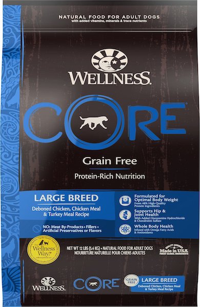 Wellness CORE Grain-Free Dry Dog Food-min