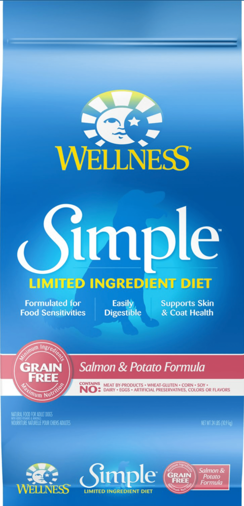 Wellness Simple Natural Limited Ingredient Dry Dog Food in Salmon & Potato-min