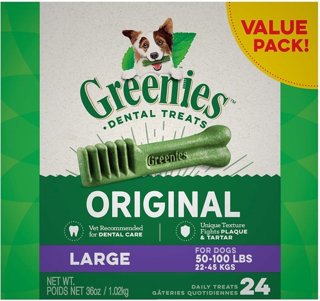 Greenies Large Dental Dog Treats